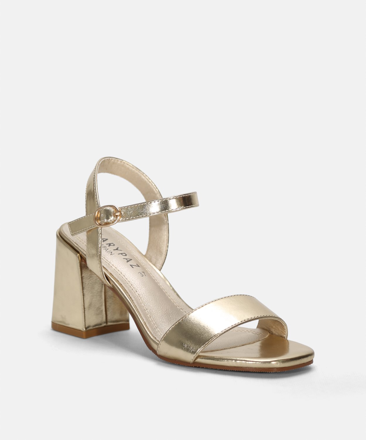 Sandalia tac&oacute;n pulsera al tobillo image number null